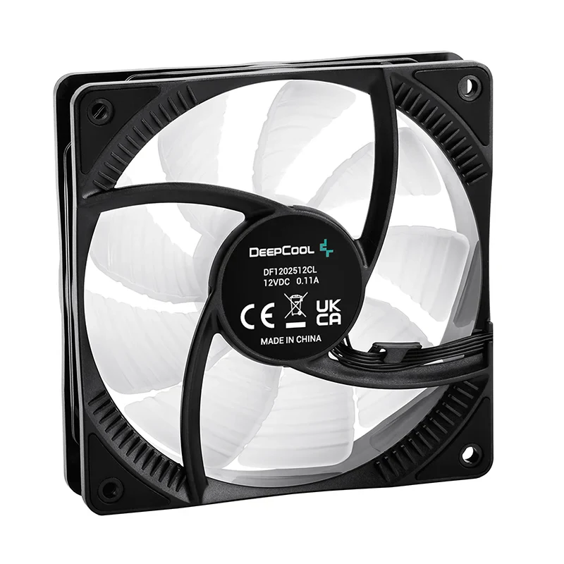 Fan DeepCool XFAN 120L WR - Black/Red - LED - New