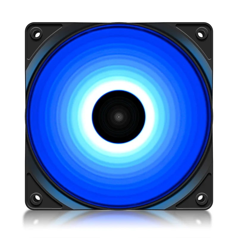 Fan DeepCool XFAN 120U BB - Black/Blue - LED - New