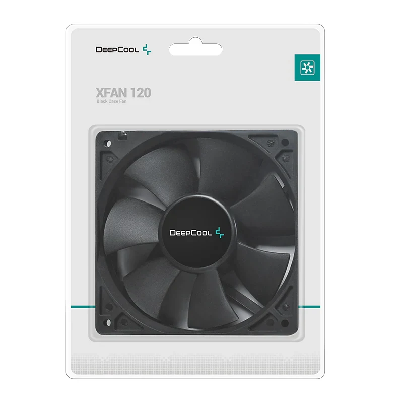 Fan DeepCool XFAN 120U BG - Black/Green - LED - New