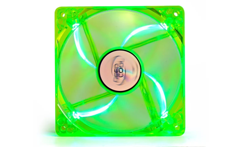 Fan DeepCool XFAN 120U BG - Black/Green - LED - New