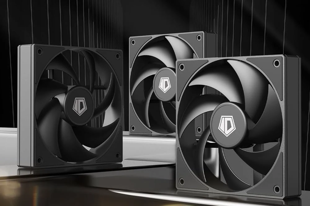 Fan ID-Cooling AF-125-K TRIO Triple Pack - Black - PWM - New