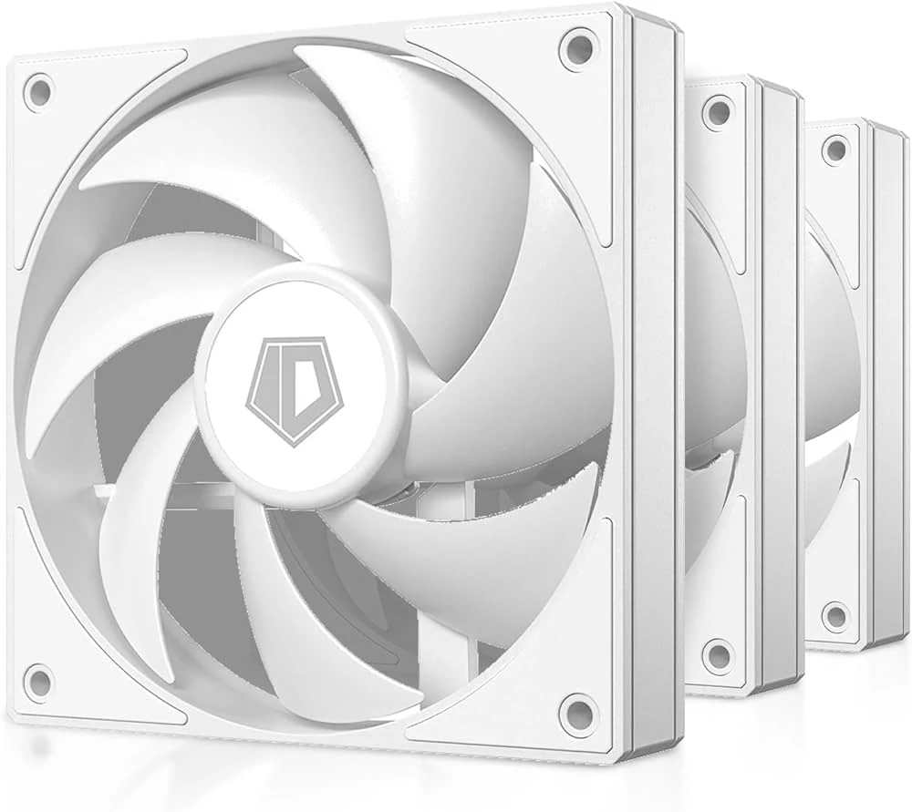 Fan ID-Cooling AF-125-W TRIO Triple Pack - White - PWM - New