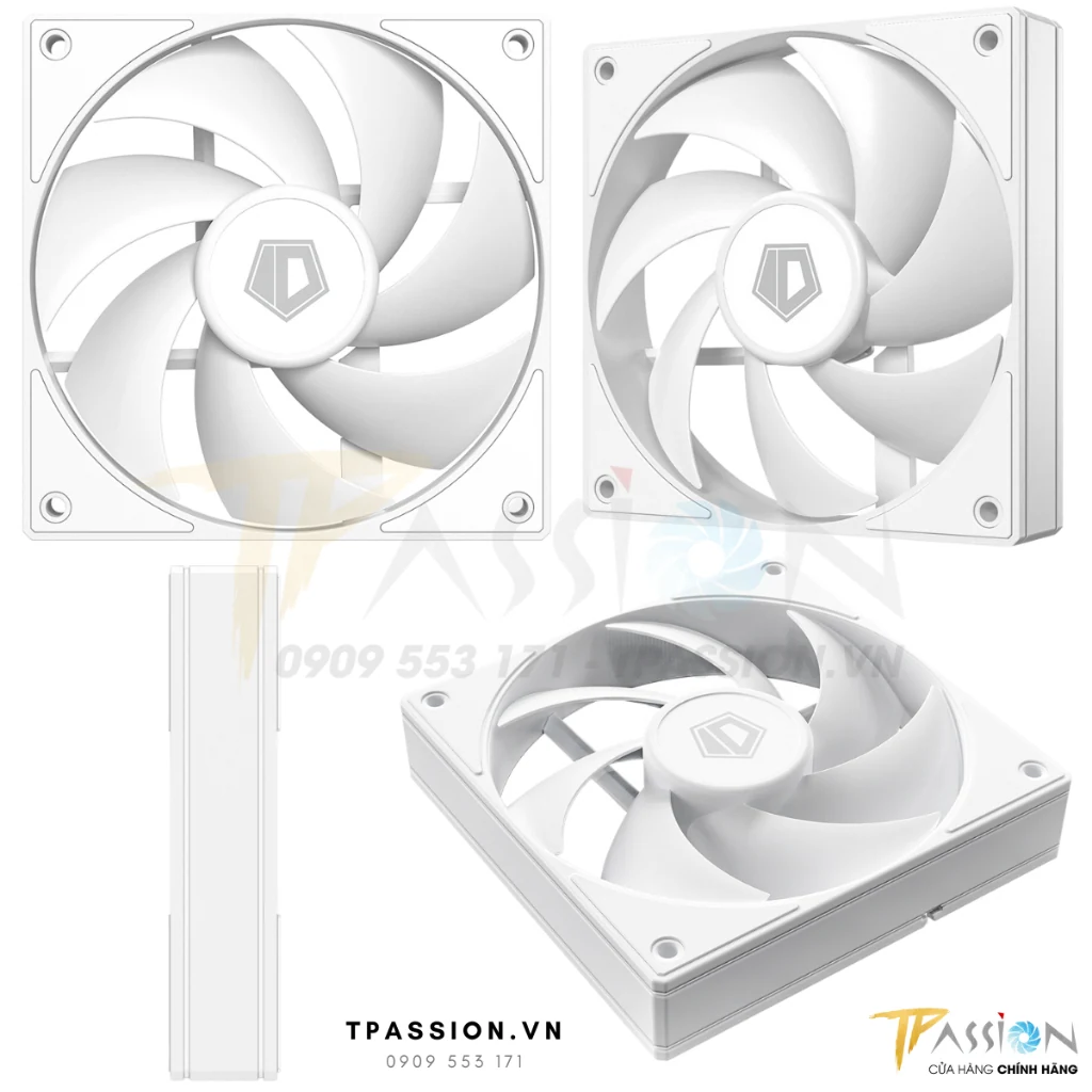 Fan ID-Cooling AF-125-W - White - PWM - New