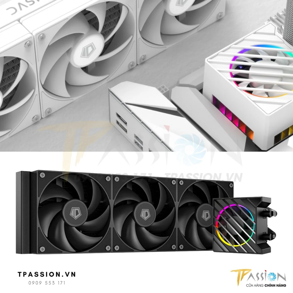 Fan ID-Cooling AF-125-W - White - PWM - New