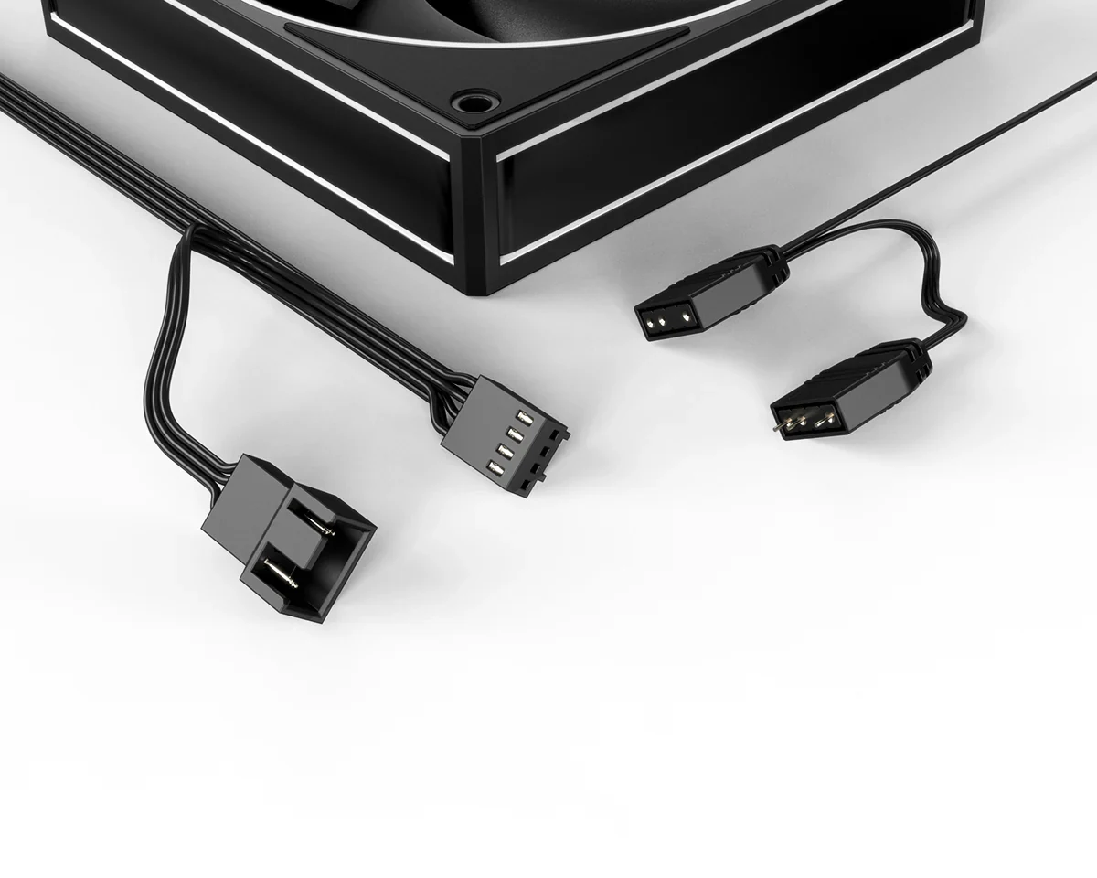 Fan ID-Cooling AF-127-ARGB-K TRIO Triple Pack - Black - ARGB - New