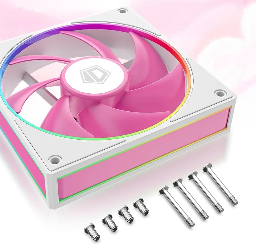 Fan ID-Cooling AF-127-PINK - Pink/White - PWM - New