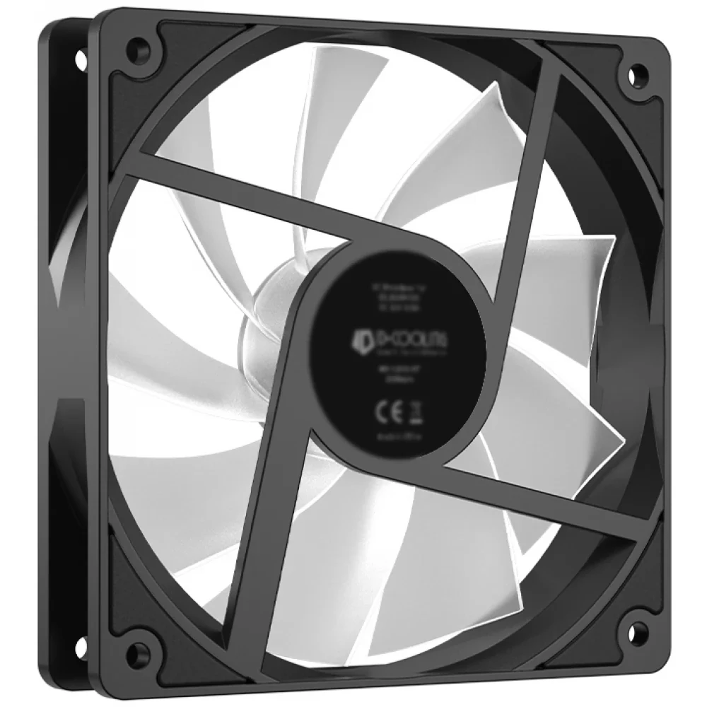 Fan ID-Cooling AS-120-ARGB-K - Black - ARGB - New