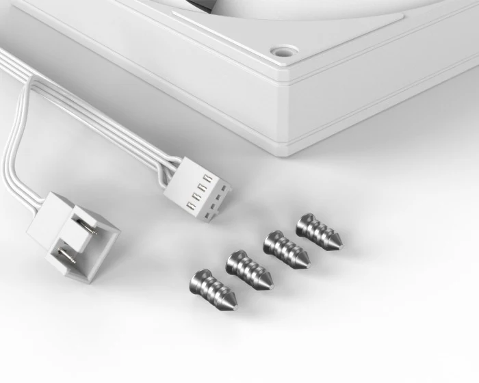 Fan ID-Cooling AS-140-W DUET Dual Pack - White - PWM - New