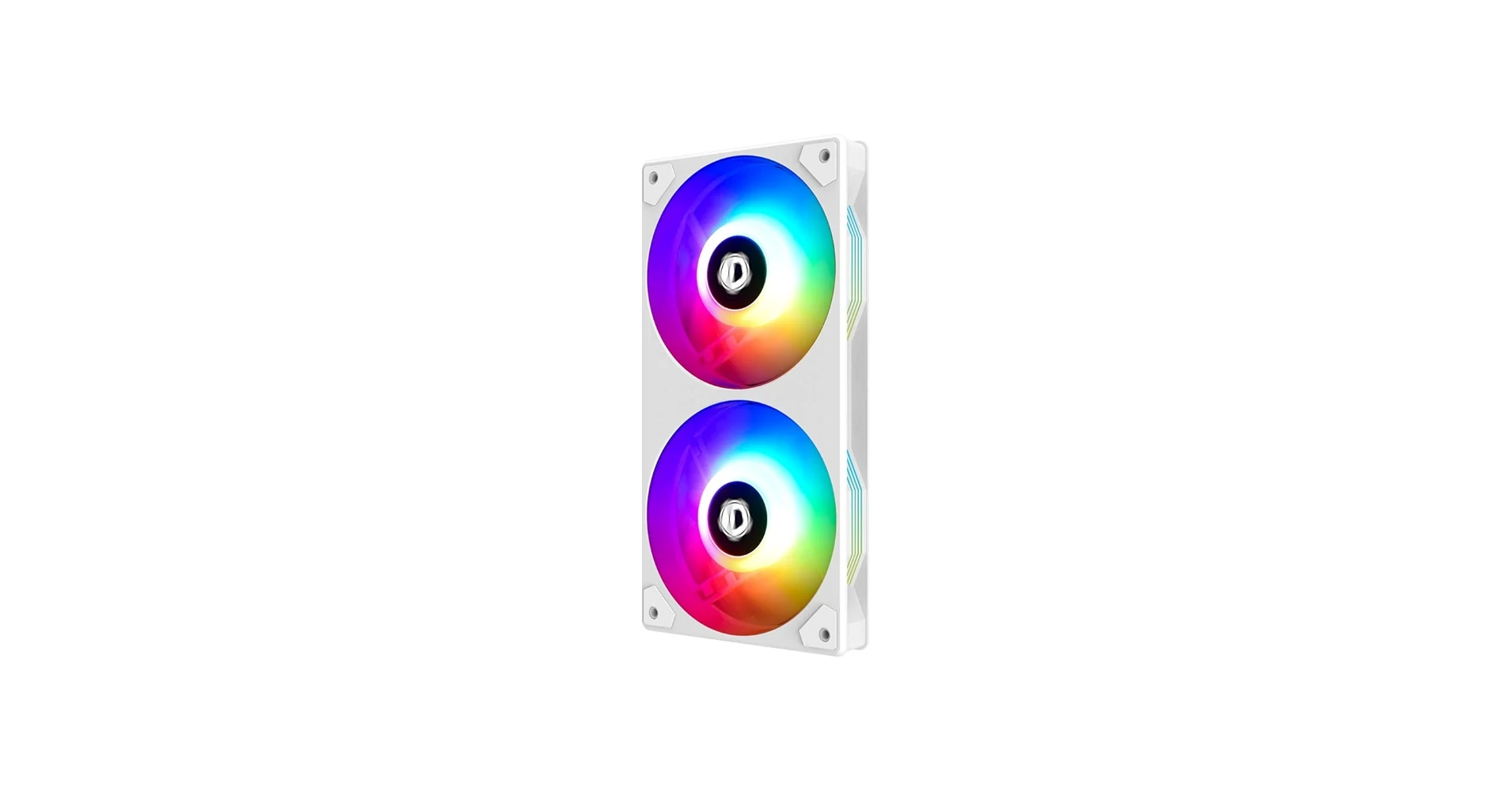 Fan ID-Cooling ICEFAN 240 ARGB SNOW Dual Pack - White - ARGB - New