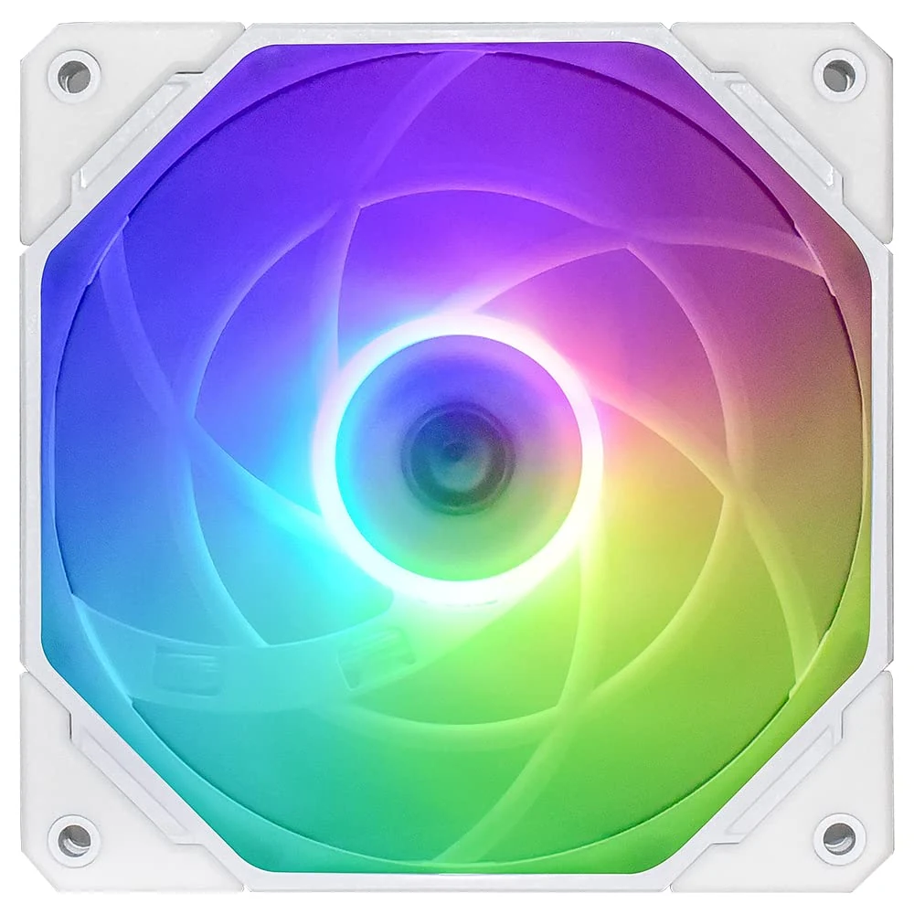 Fan ID-Cooling NO-12015-XT ARGB SNOW - White - ARGB - New