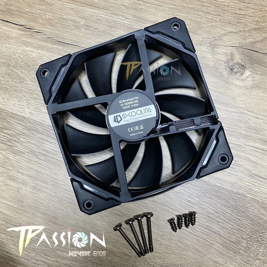 Fan ID-Cooling NO-12025-XT - Black - PWM - New