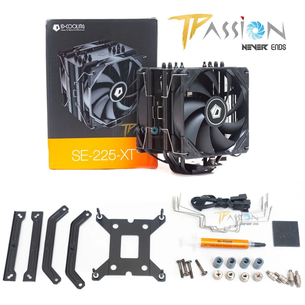 Fan ID-Cooling NO-14025K - Black - PWM - New