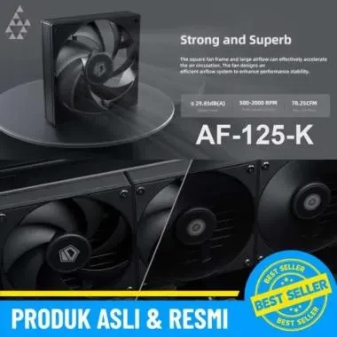Fan ID-Cooling NO-8025-SD - Black - PWM - New