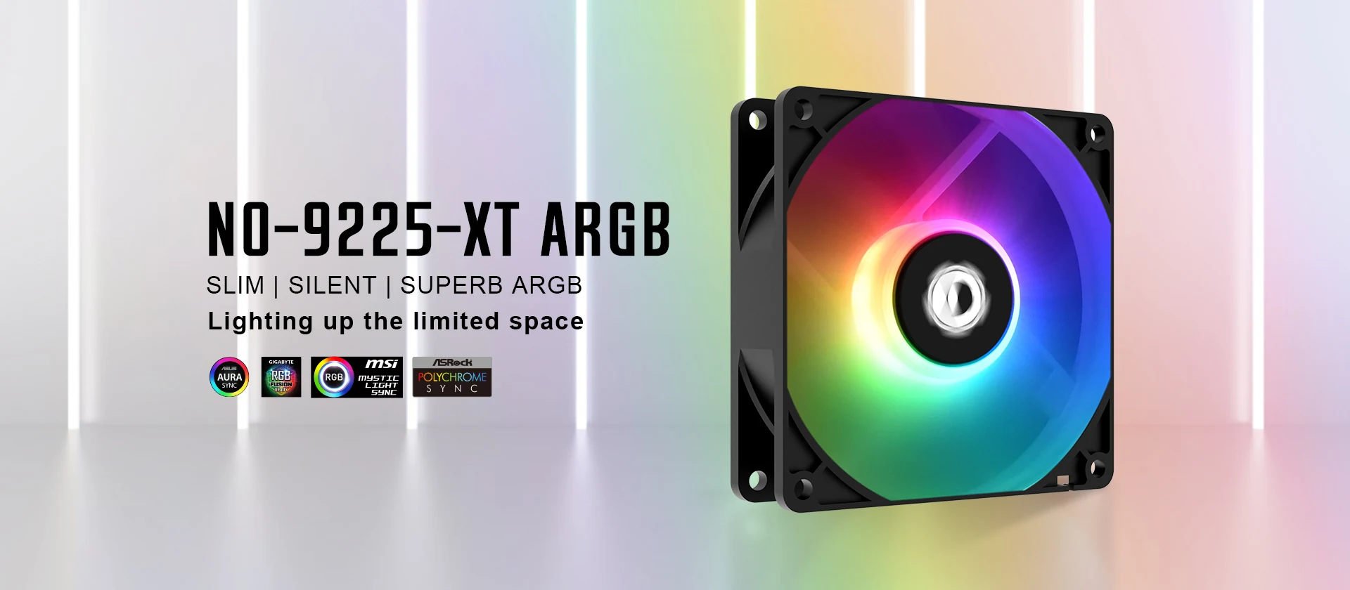 Fan ID-Cooling NO-9225-XT ARGB - Black - ARGB - New