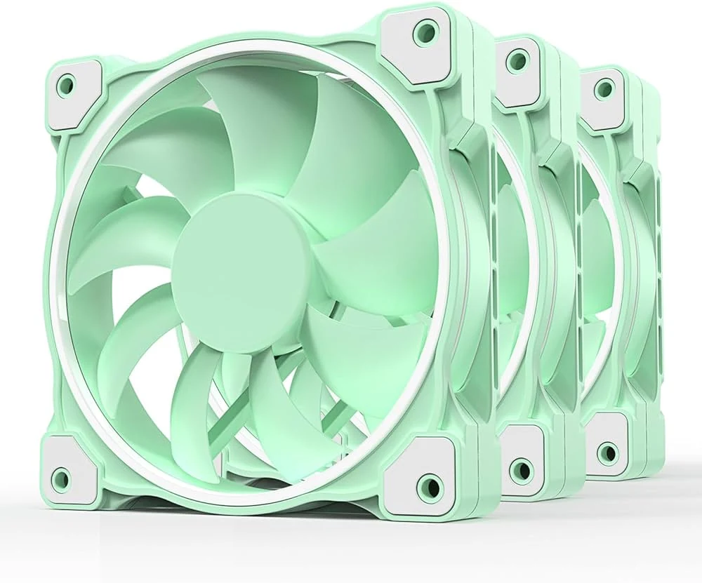 Fan ID-Cooling PL-12025-G - Black/Green - LED - New