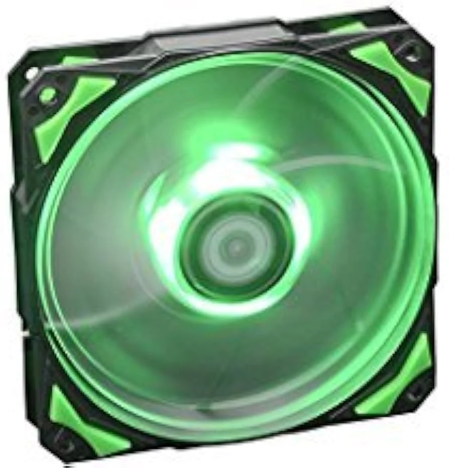 Fan ID-Cooling PL-12025-G - Black/Green - LED - New