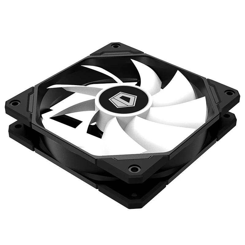 Fan ID-Cooling PL-12025-W - Black/White - LED - New