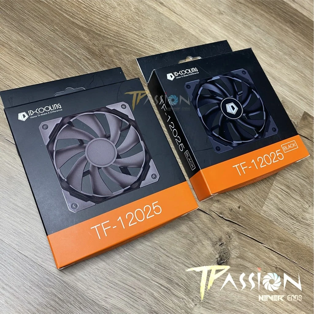 Fan ID-Cooling SF-12025 - Black - PWM - New