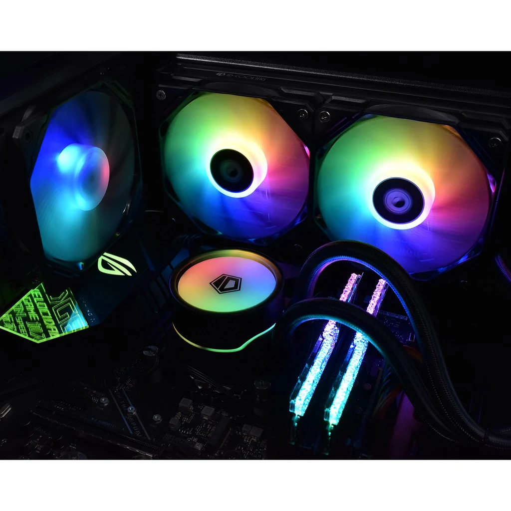 Fan ID-Cooling TF-12025-ARGB - Black - ARGB - New