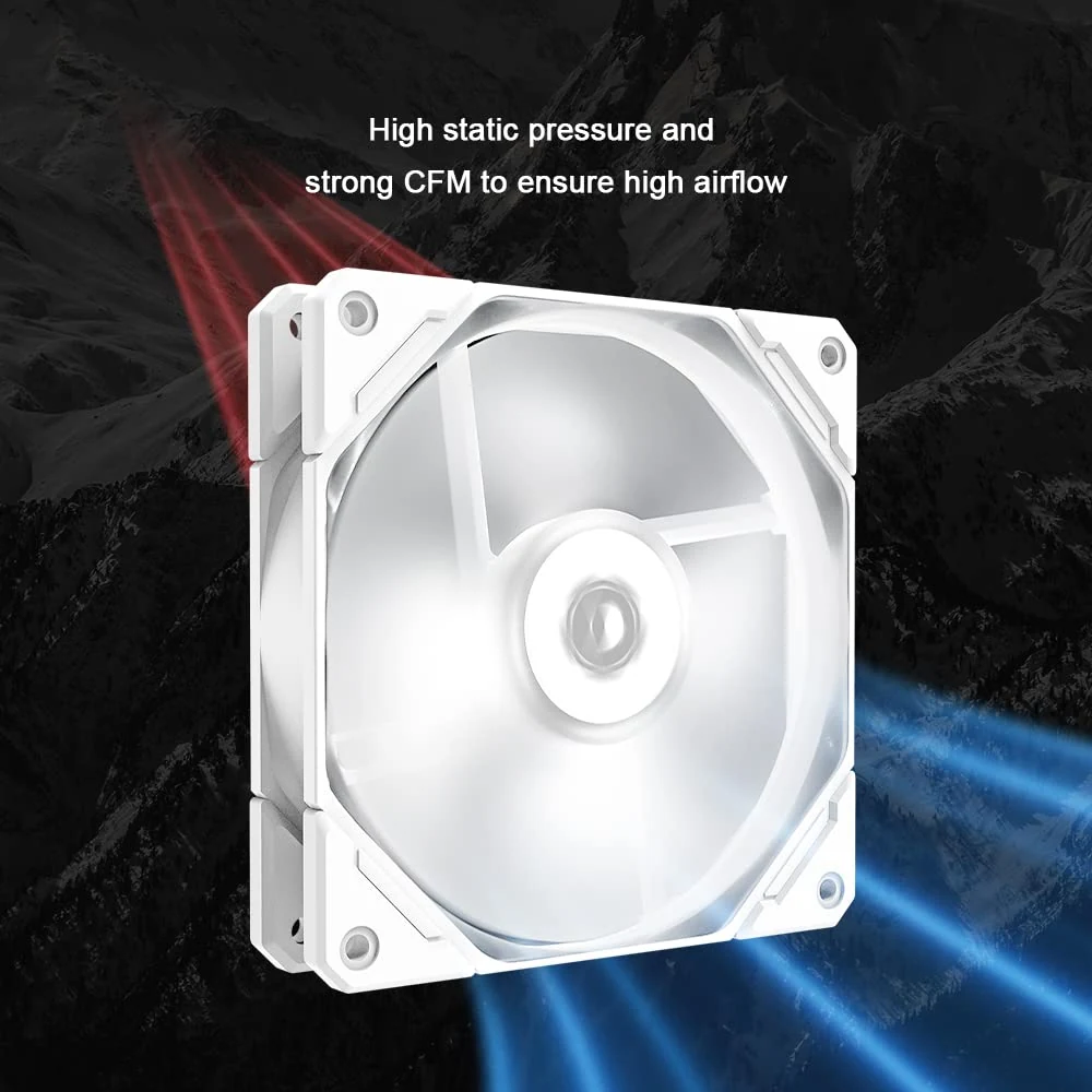 Fan ID-Cooling TF-12025-SW - White - LED - New