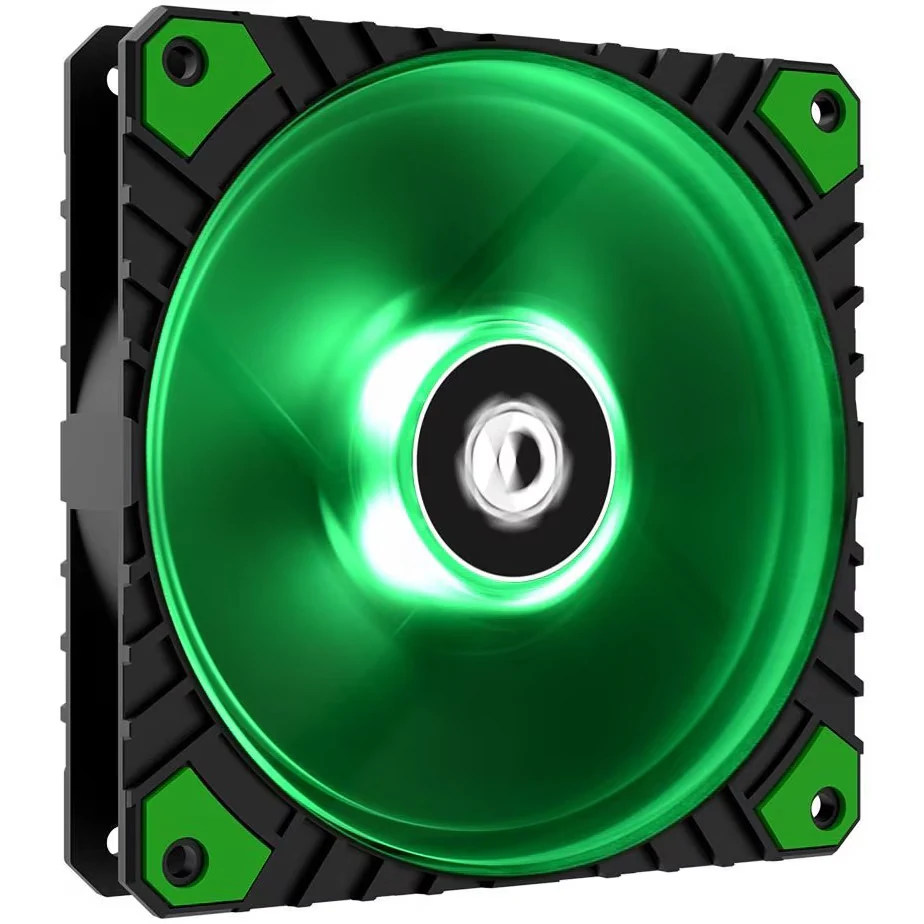 Fan ID-Cooling WF-12025-XT-G - Black/Green - LED - New