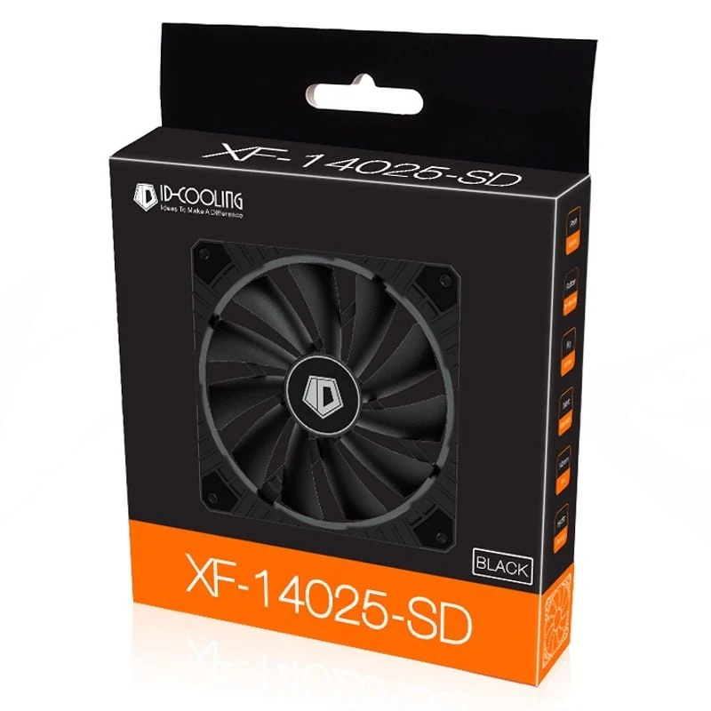 Fan ID-Cooling WF-14025 - Black/White - PWM - New
