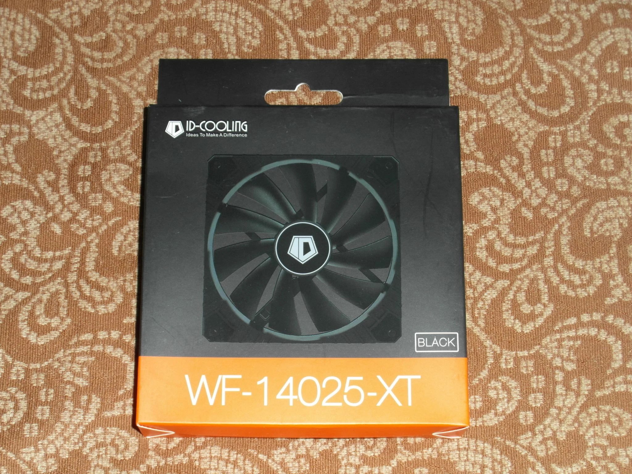 Fan ID-Cooling WF-14025-XT BLACK - Black - PWM - New