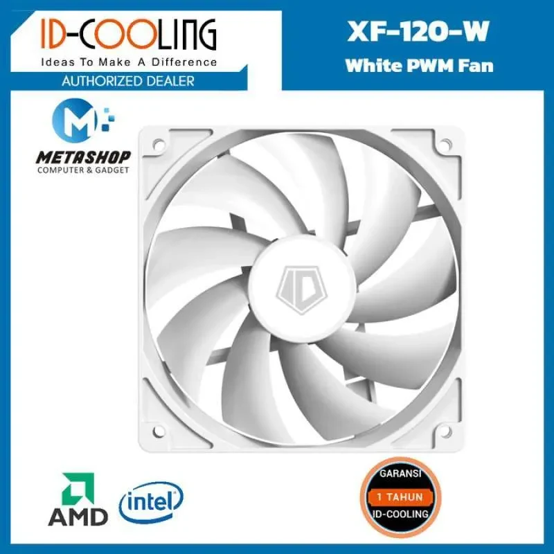 Fan ID-Cooling XF-120-W - White - PWM - New