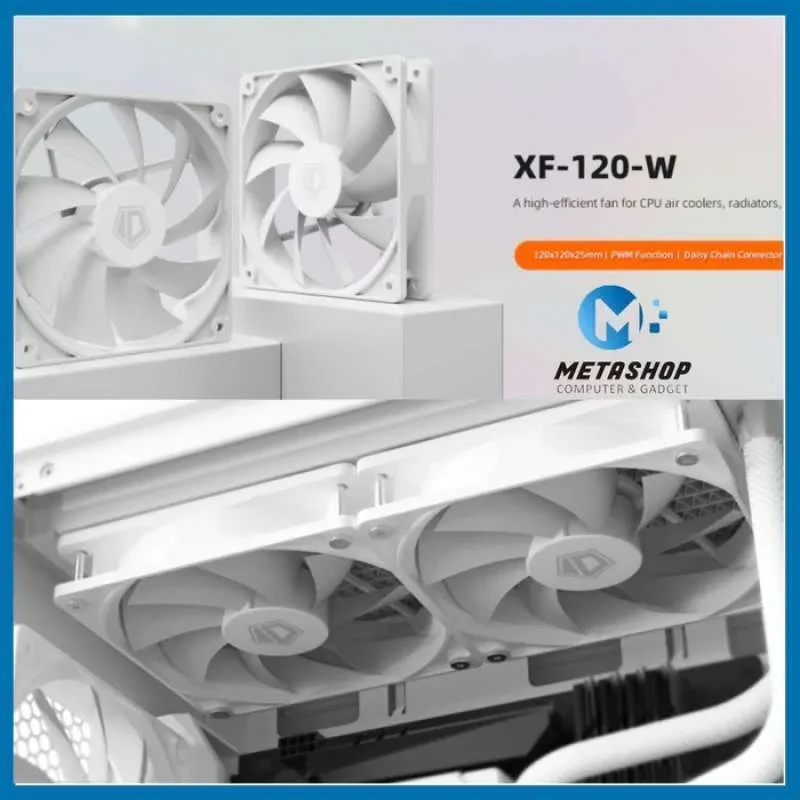 Fan ID-Cooling XF-120-W - White - PWM - New