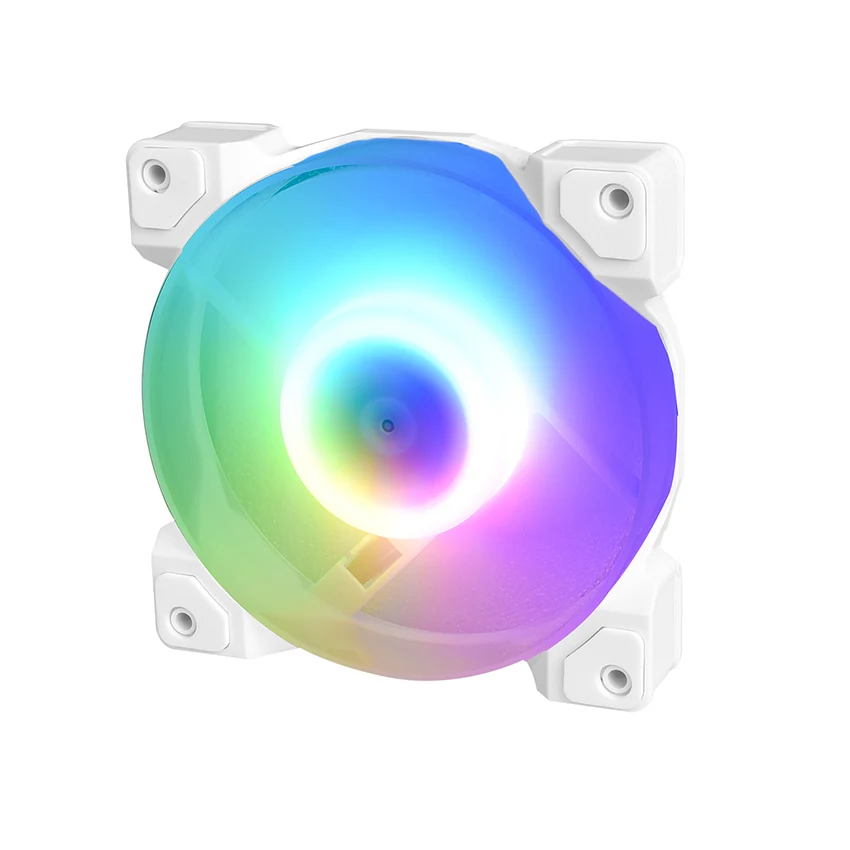 Fan ID-Cooling XF-12025-RGB TRIO SNOW Triple Pack - White - RGB - New