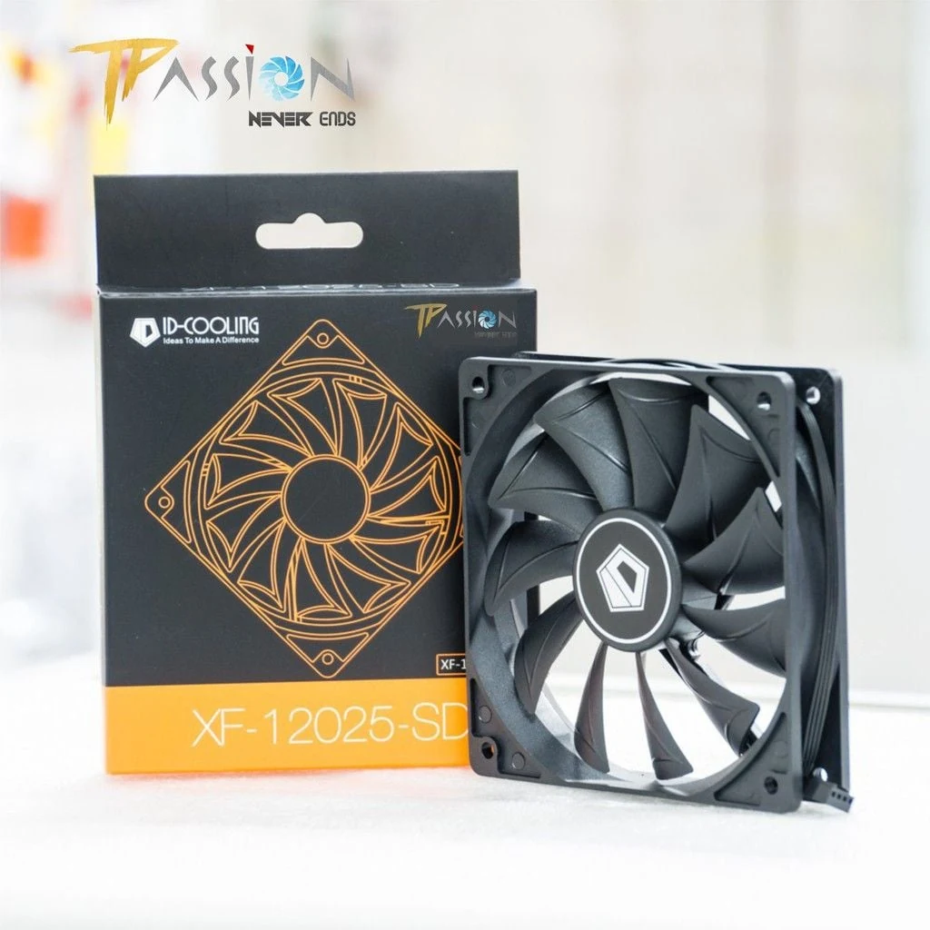 Fan ID-Cooling XF-12025-SD-K - Black - PWM - New