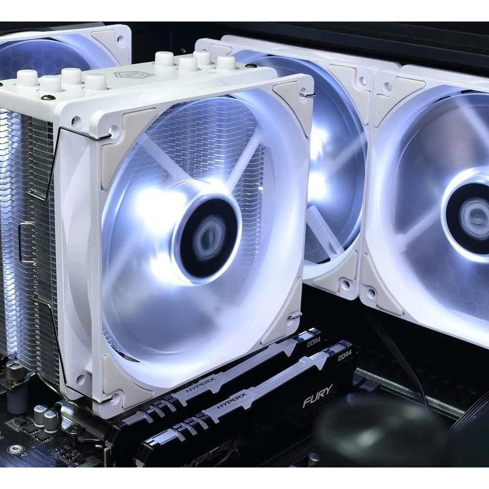 Fan ID-Cooling XF-12025-SW - White - LED - New