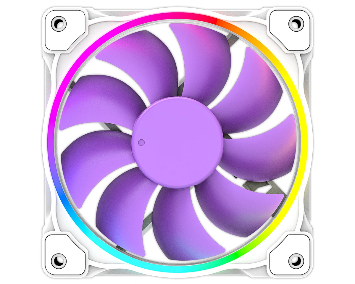 Fan ID-Cooling ZF-12025-PURPLE - Purple - LED - New