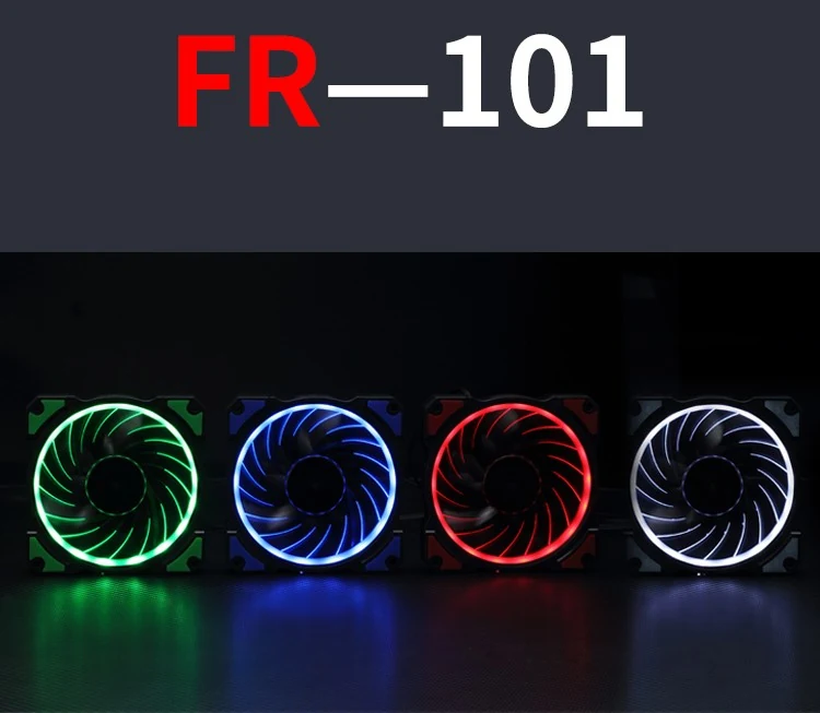 Fan Jonsbo FR-101 Red - Red - LED - New