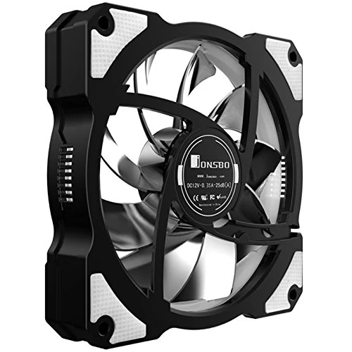 Fan Jonsbo FR-101 White - White - LED - New