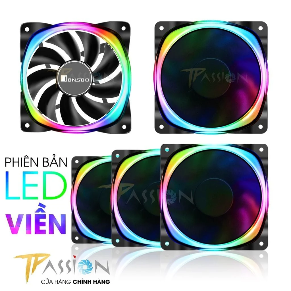 Fan Jonsbo FR-701 Color - Black - RGB - New