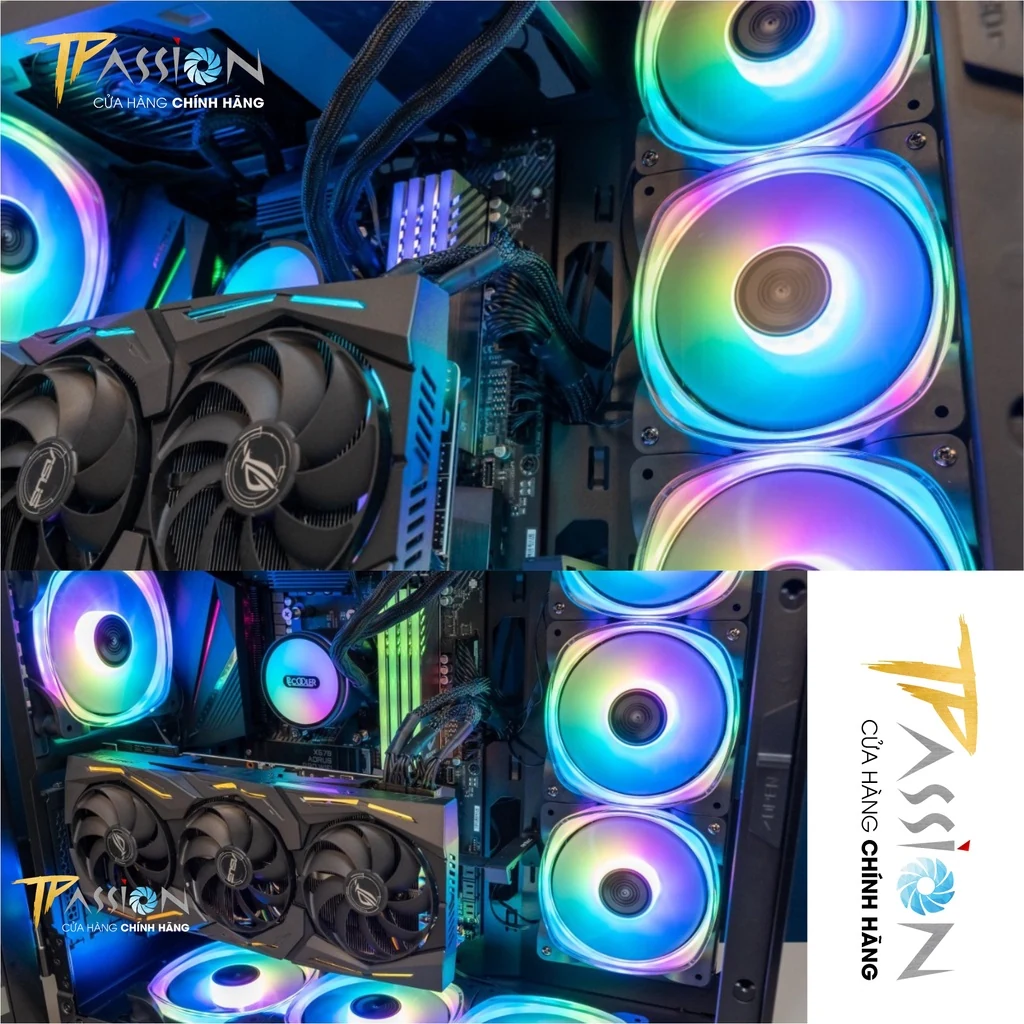 Fan Jonsbo FR-701 RGB - Black - RGB - New
