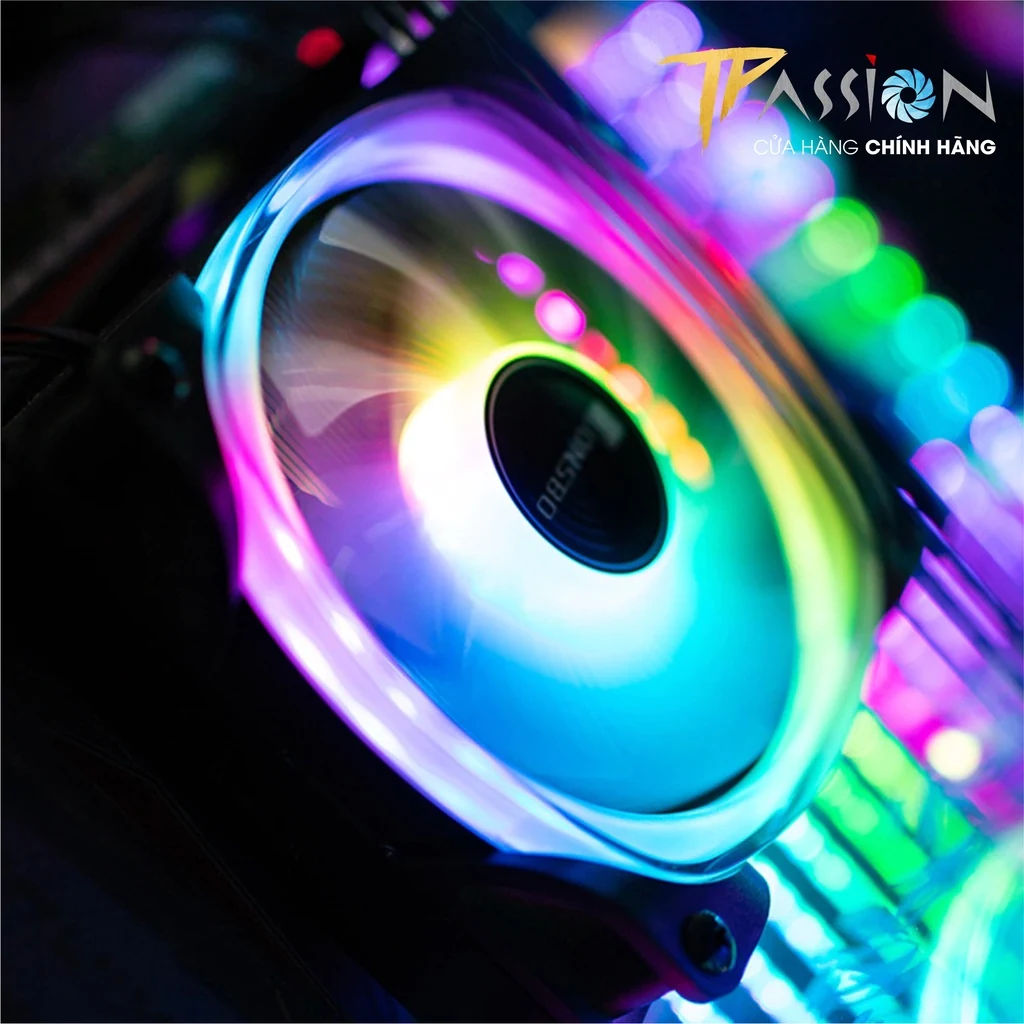 Fan Jonsbo FR-701 White - White - LED - New