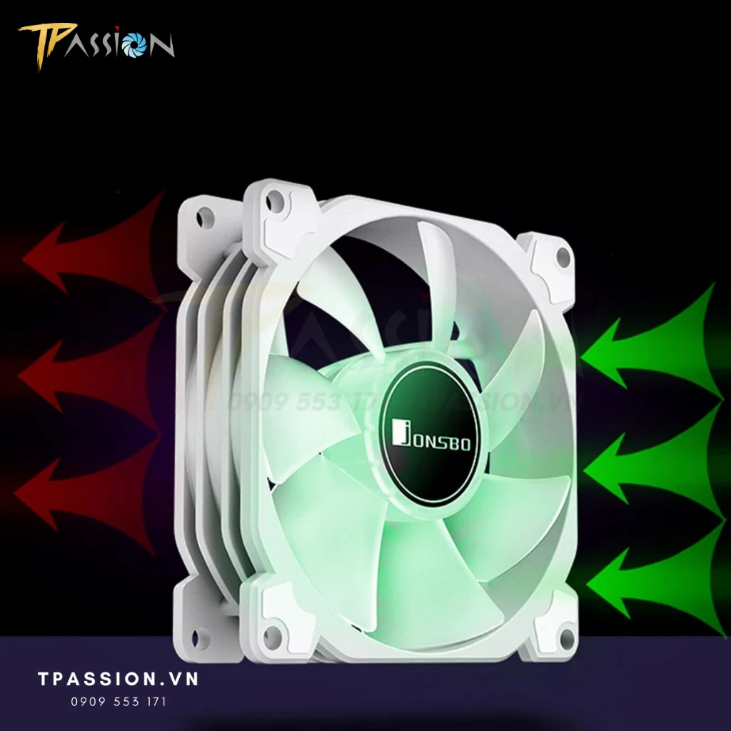 Fan Jonsbo FR-925 ARGB - White - ARGB - New