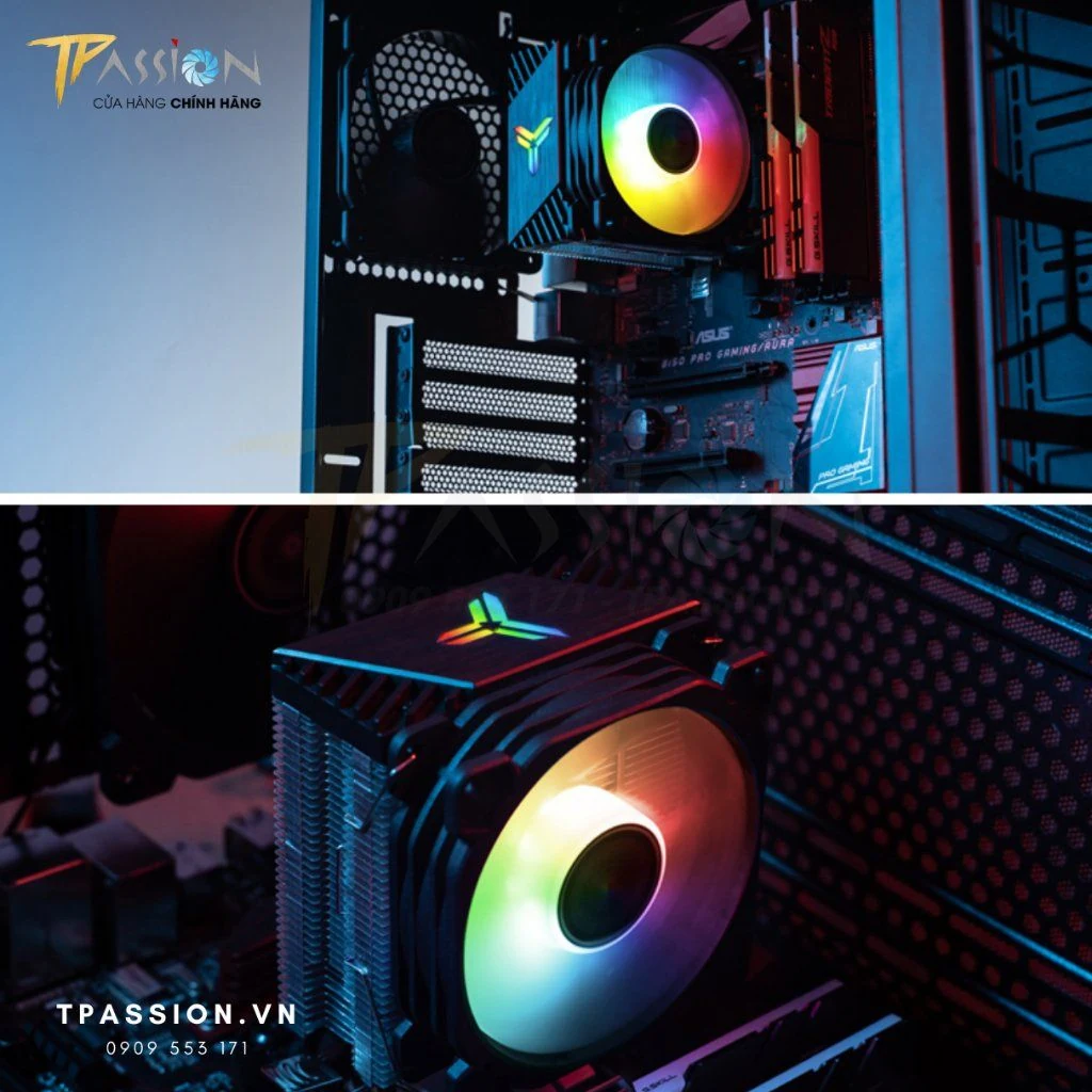 Fan Jonsbo FR-925 Color - Black - RGB - New