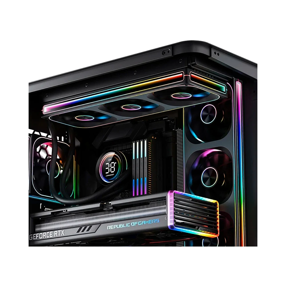 Fan Jonsbo HF1215 Black - Black - PWM - New