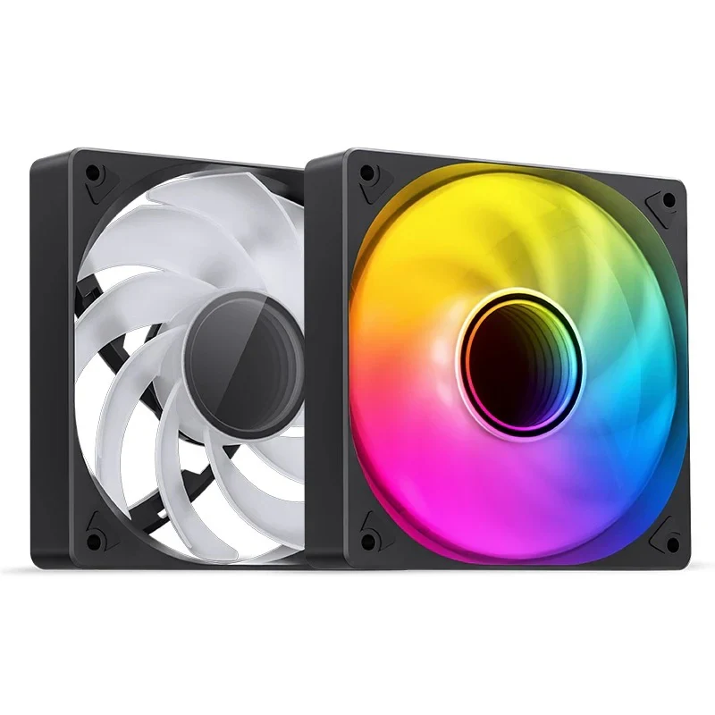 Fan Jonsbo SL-120BR Reverse Blade - Black - RGB - New