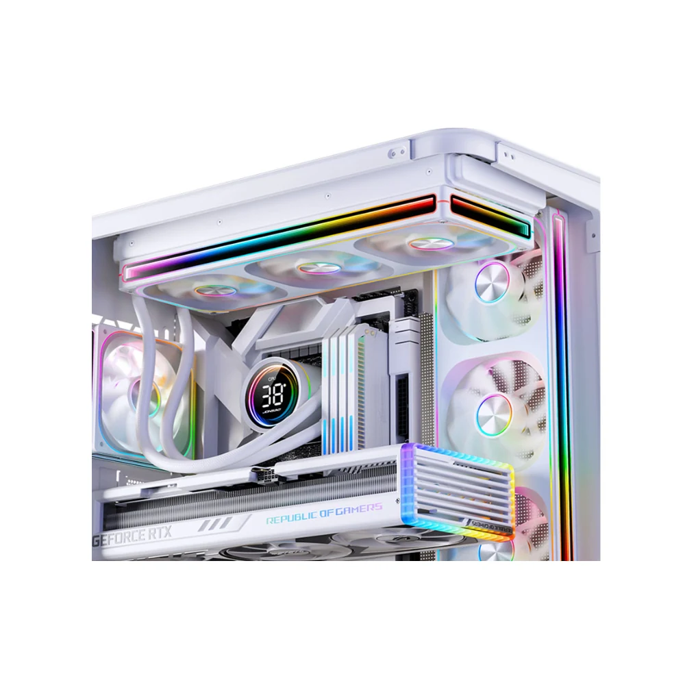 Fan Jonsbo SL-120W - White - RGB - New