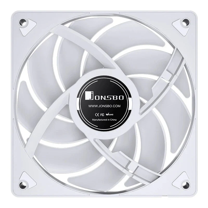 Fan Jonsbo SL-120W - White - RGB - New