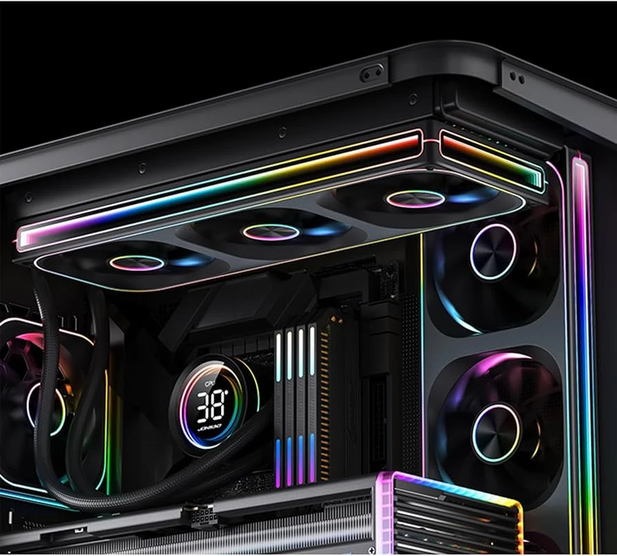 Fan Jonsbo SL-925B - Black - RGB - New
