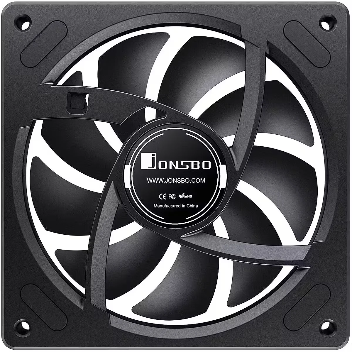 Fan Jonsbo ZA-120BR Reverse Blade - Black - ARGB - New