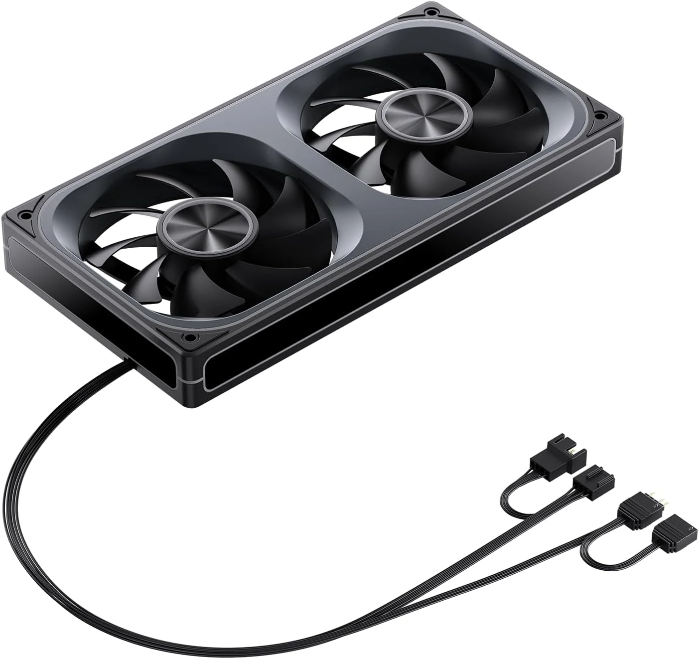 Fan Jonsbo ZA-240B Dual Pack - Black - ARGB - New