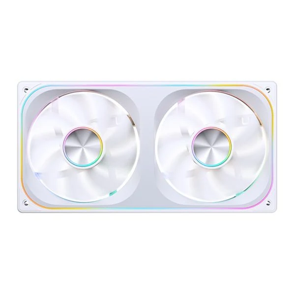 Fan Jonsbo ZA-240WR Dual Pack Reverse Blade - White - ARGB - New