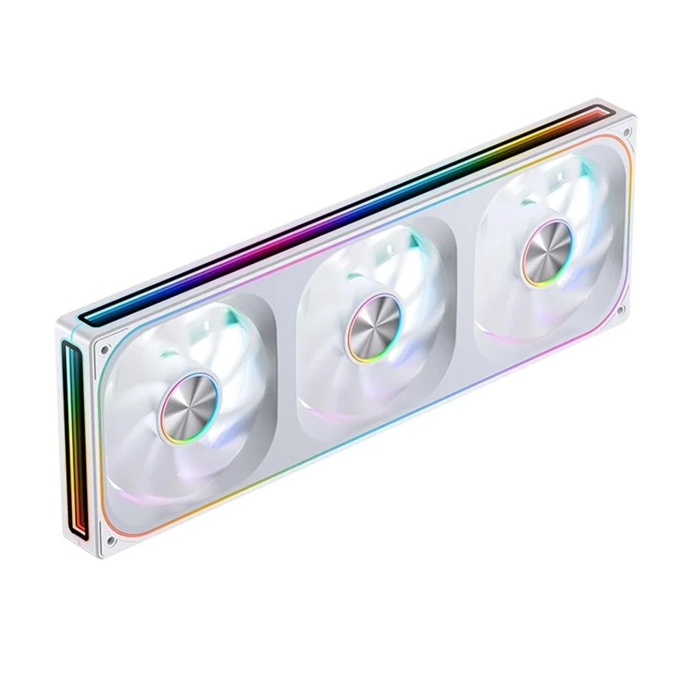 Fan Jonsbo ZA-360WR Triple Pack Reverse Blade - White - ARGB - New