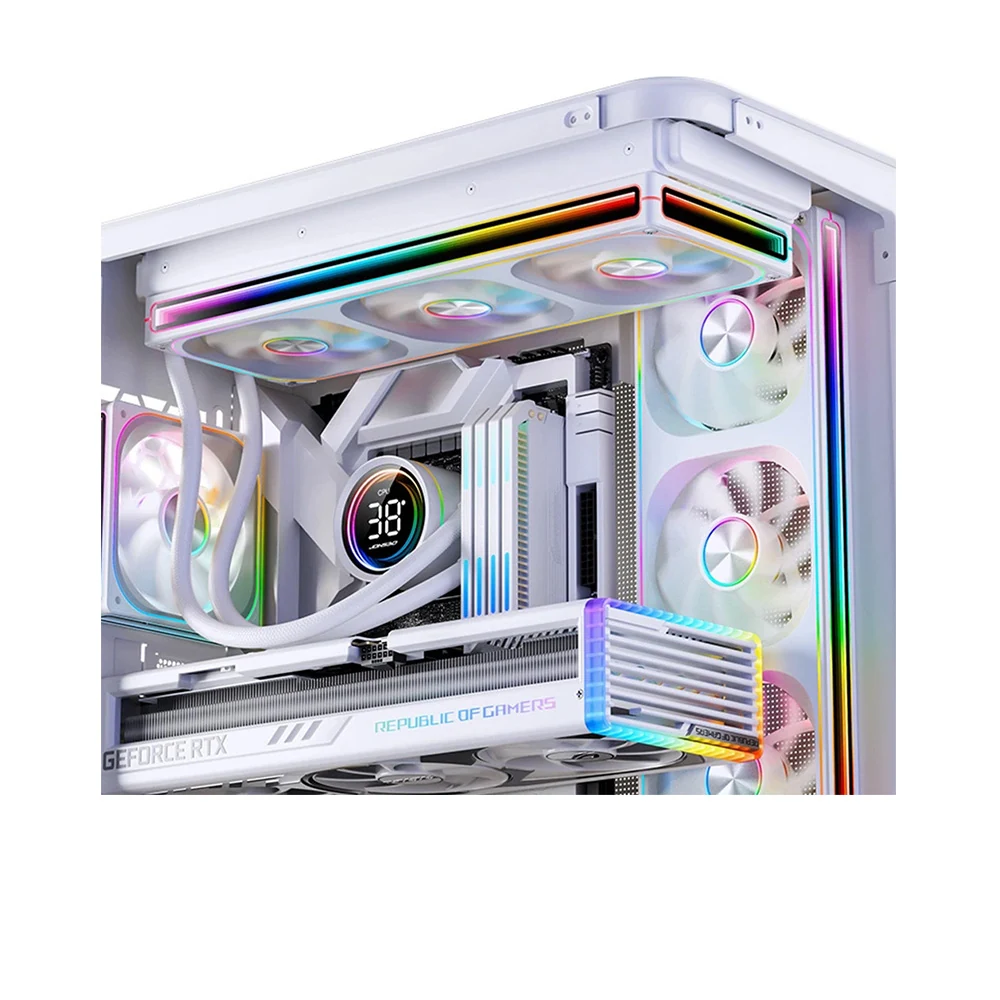 Fan Jonsbo ZA-360WR Triple Pack Reverse Blade - White - ARGB - New